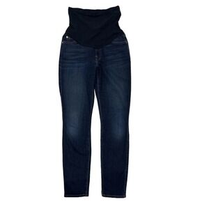 7 For‎ All Mankind Maternity Jeans Dark Wash Secret Fit Belly 27 Comfy US Made